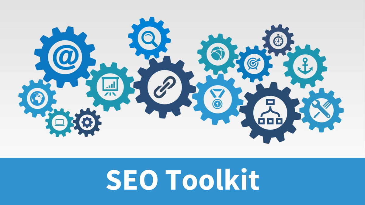 Cog wheels and SEO related icons